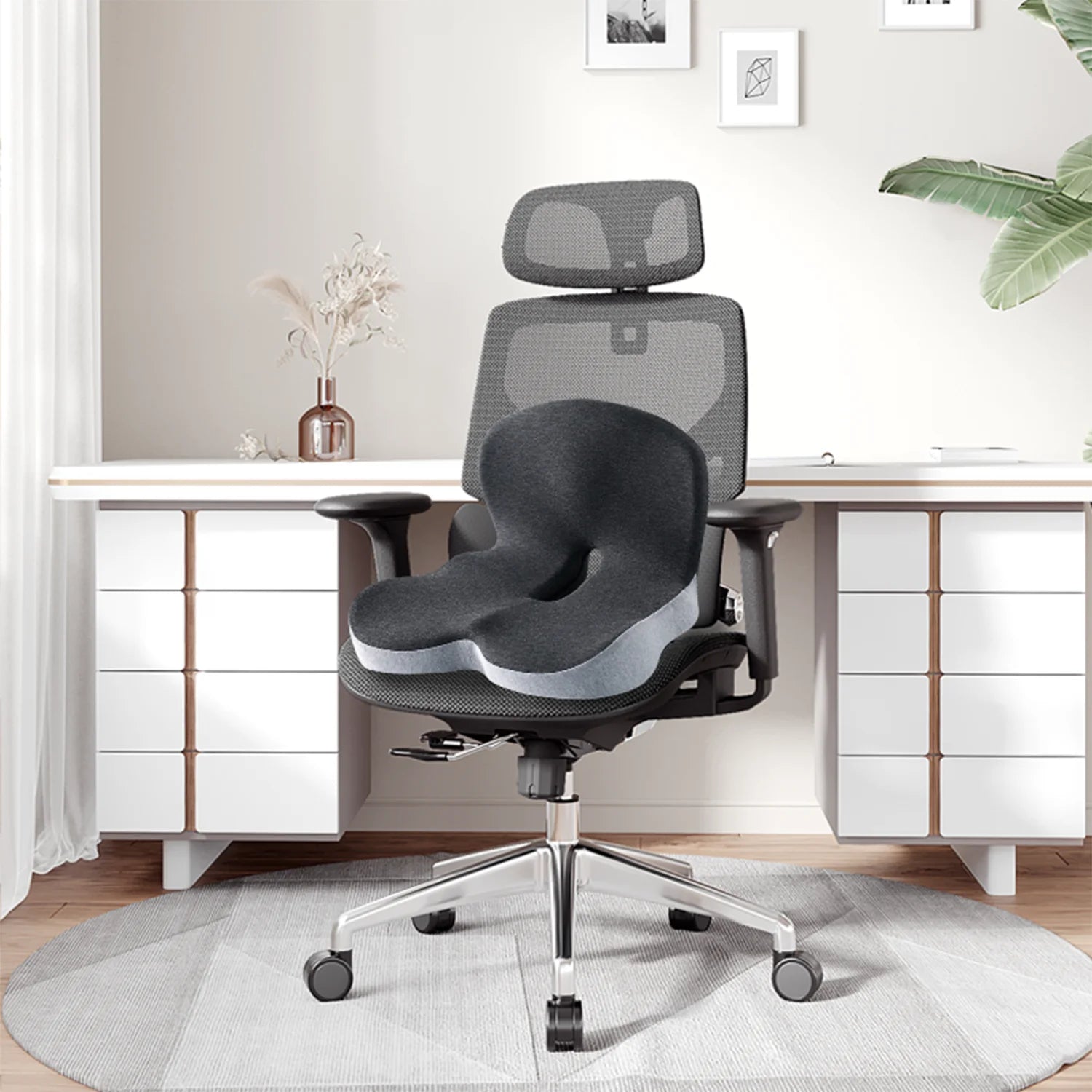 Ergonomic Memory Foam Seat Cushion