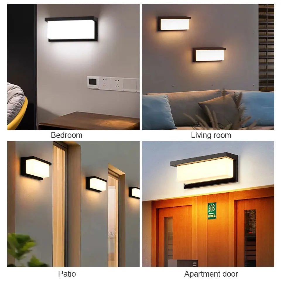 Outdoor LED Motion Wall Light