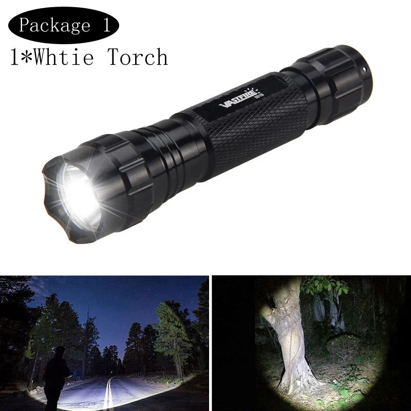 5000lm Tactical Gun Flashlight