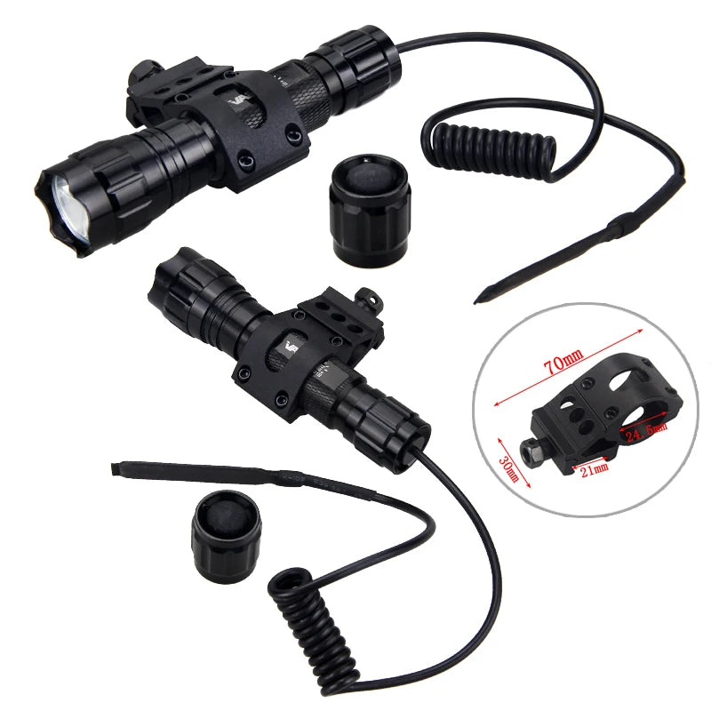 5000lm Tactical Gun Flashlight