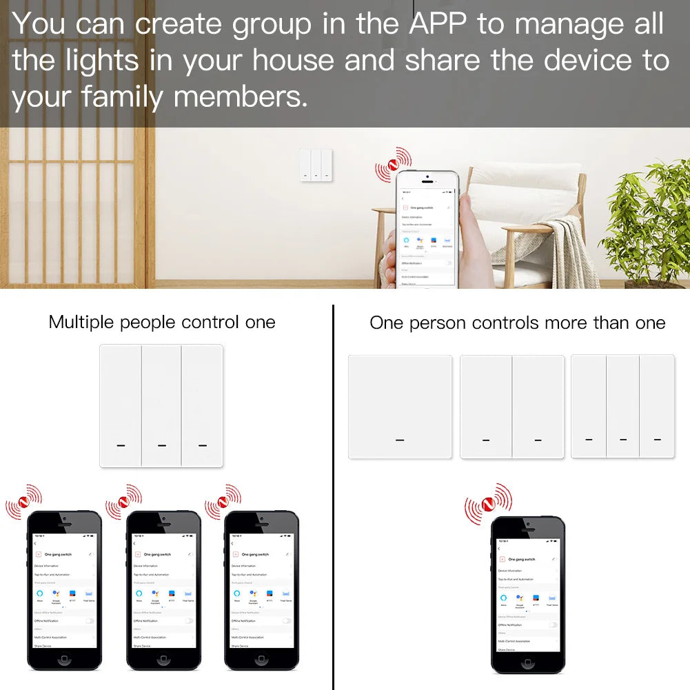 ZigBee Smart Light Switch