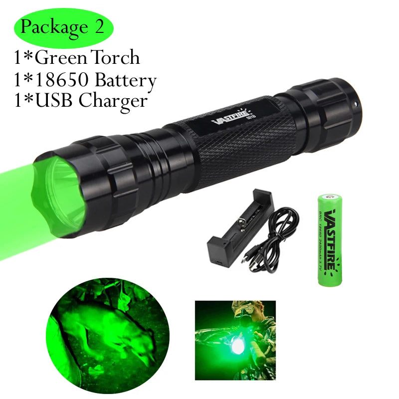 5000lm Tactical Gun Flashlight