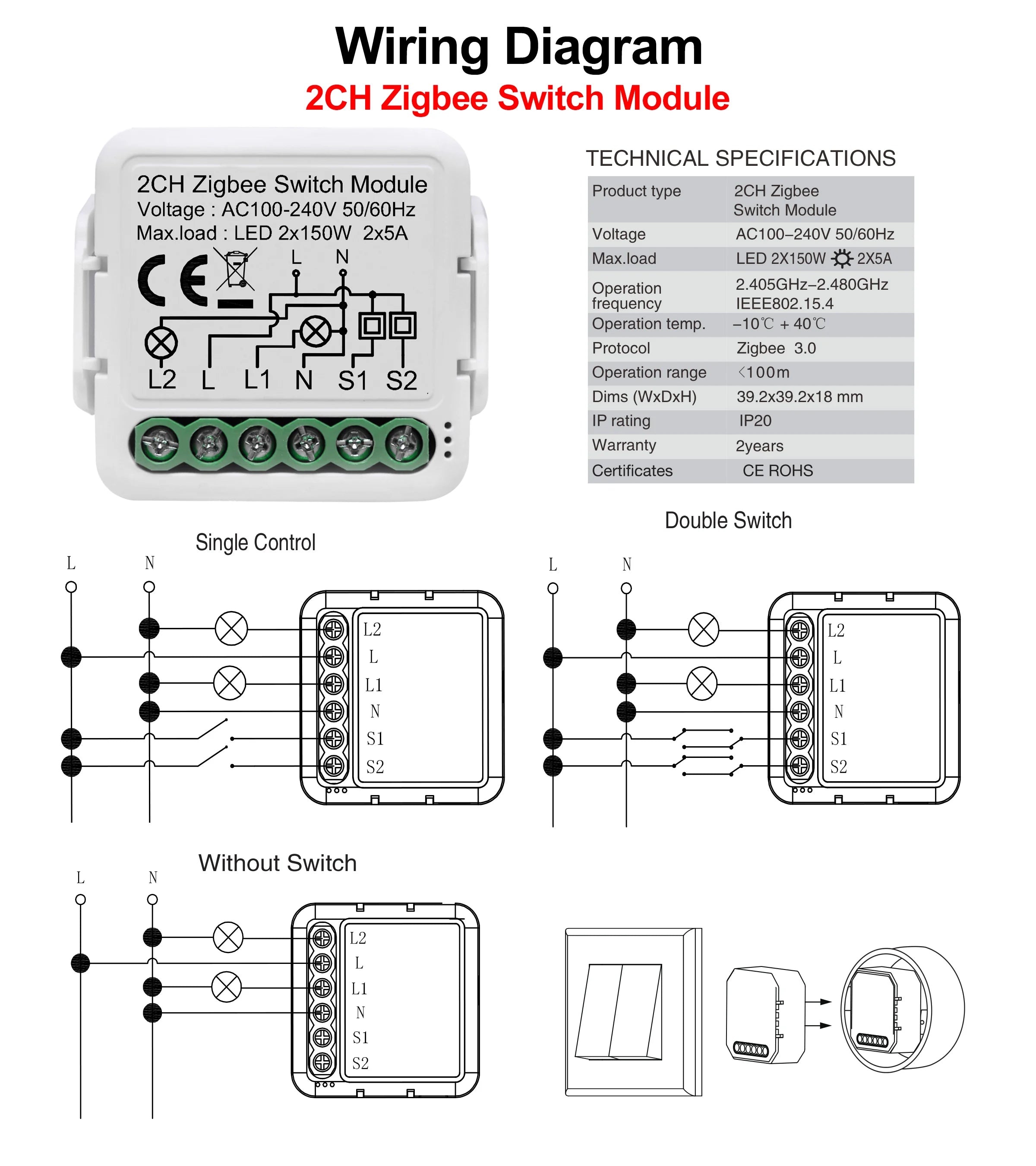 10A Smart Switch Module