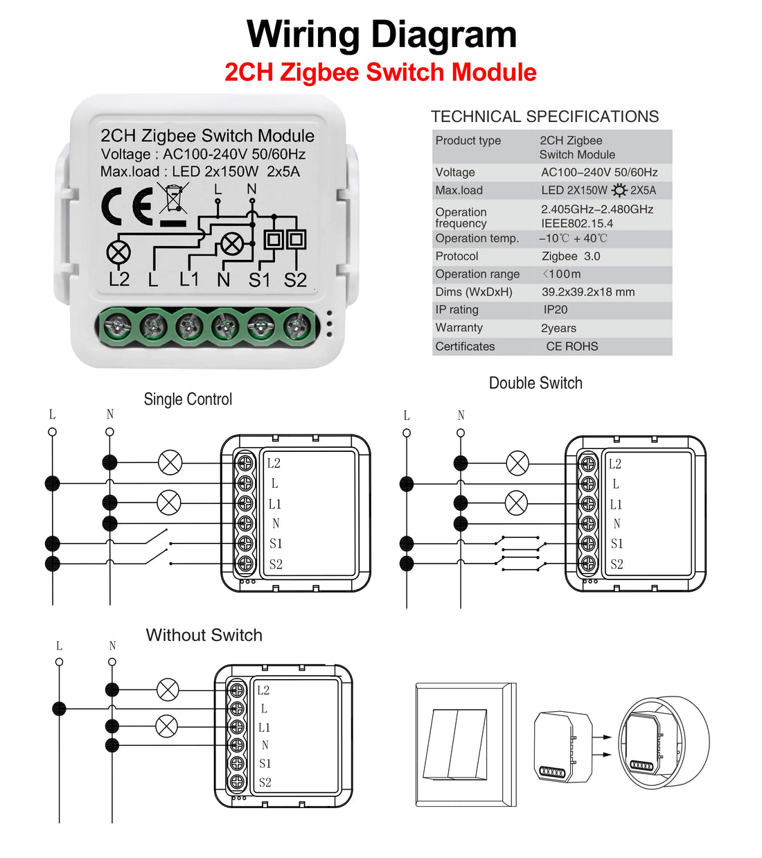 10A Smart Switch Module