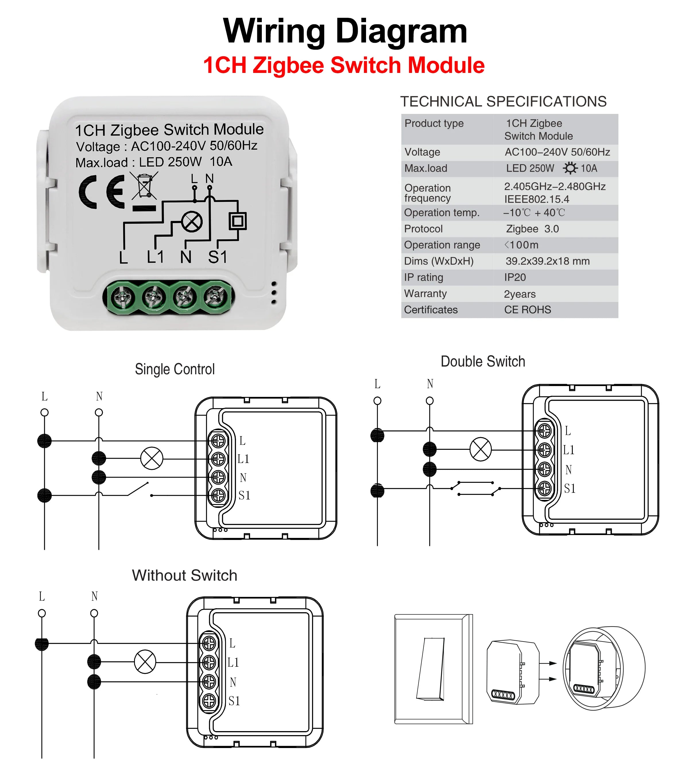 10A Smart Switch Module