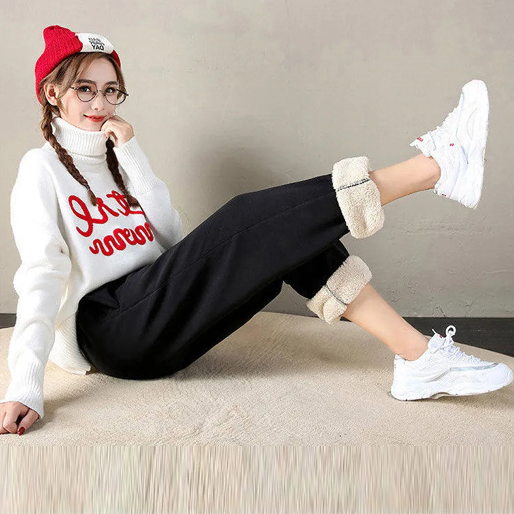 Women's Winter Warm Fleece Leggings