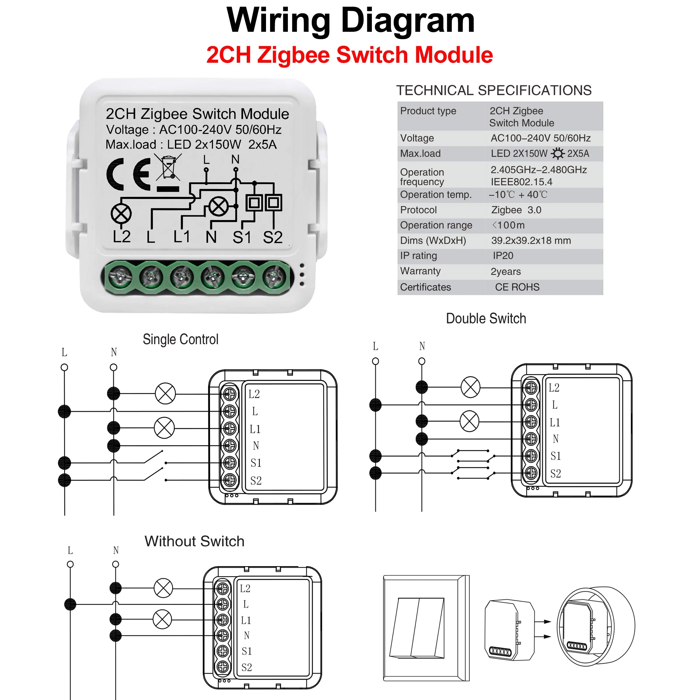 10A Smart Switch Module