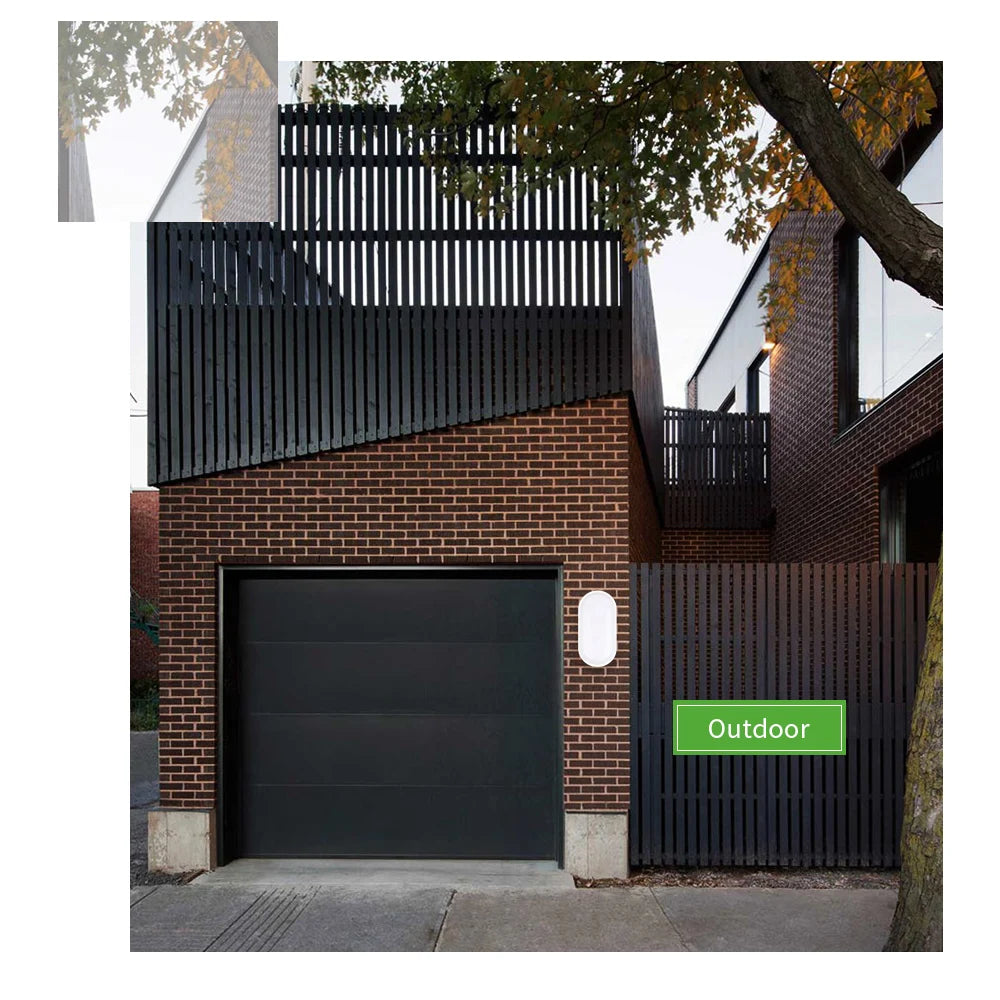 Modern LED Oval Wall Lamp – 16W/20W