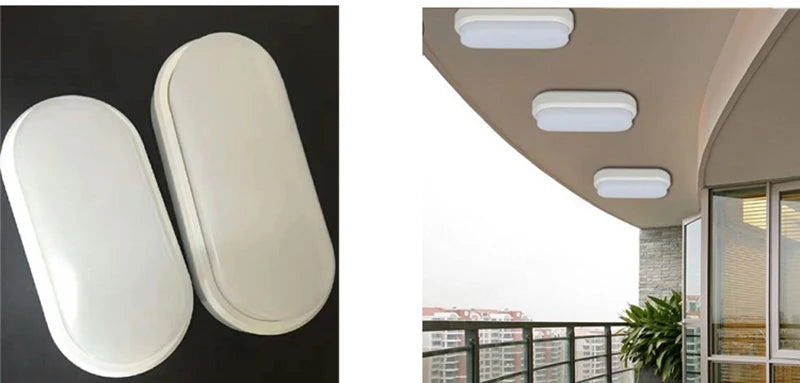Modern LED Oval Wall Lamp – 16W/20W