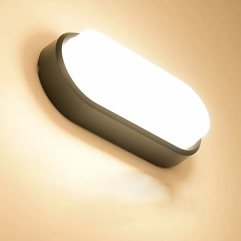 Modern LED Oval Wall Lamp – 16W/20W