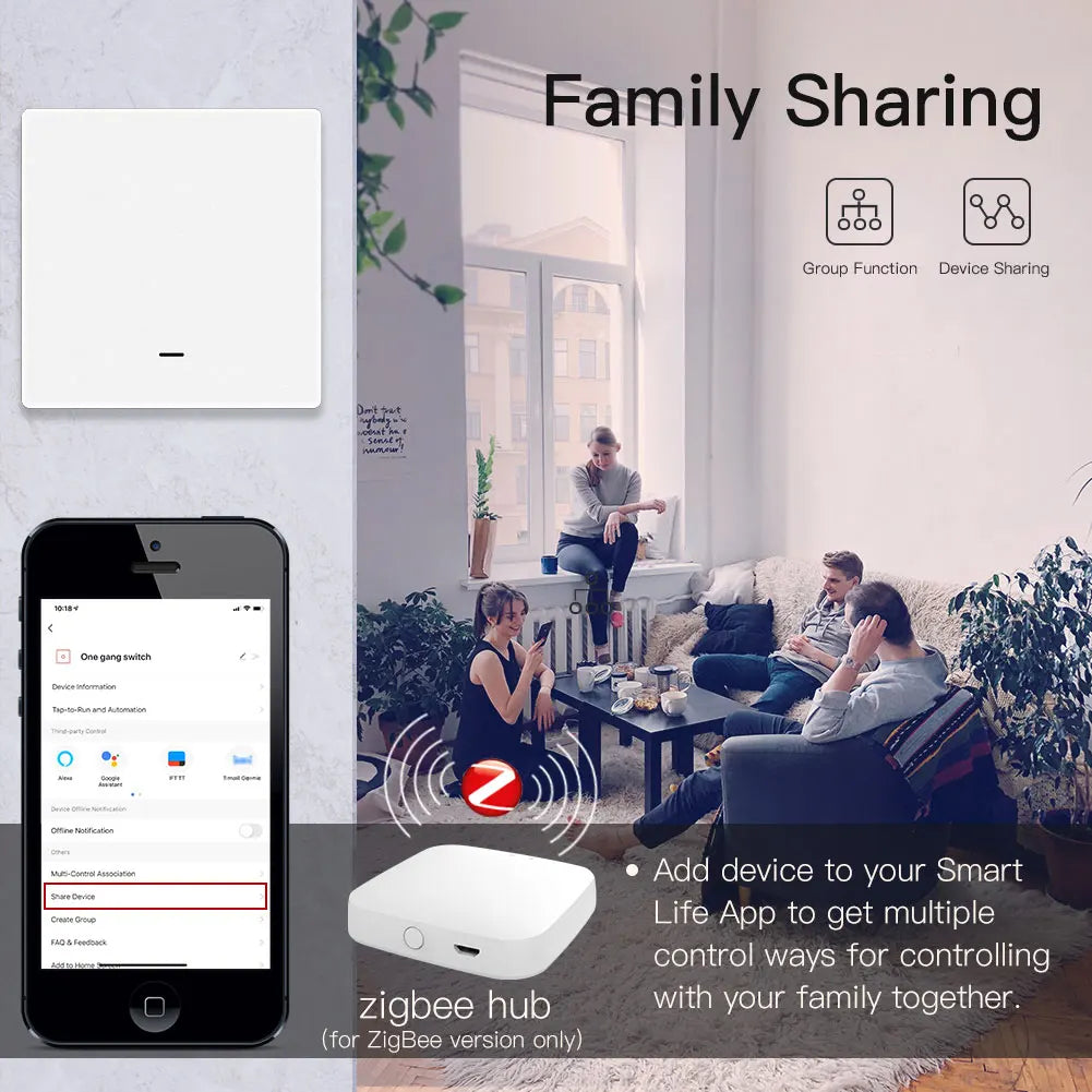 ZigBee Smart Light Switch