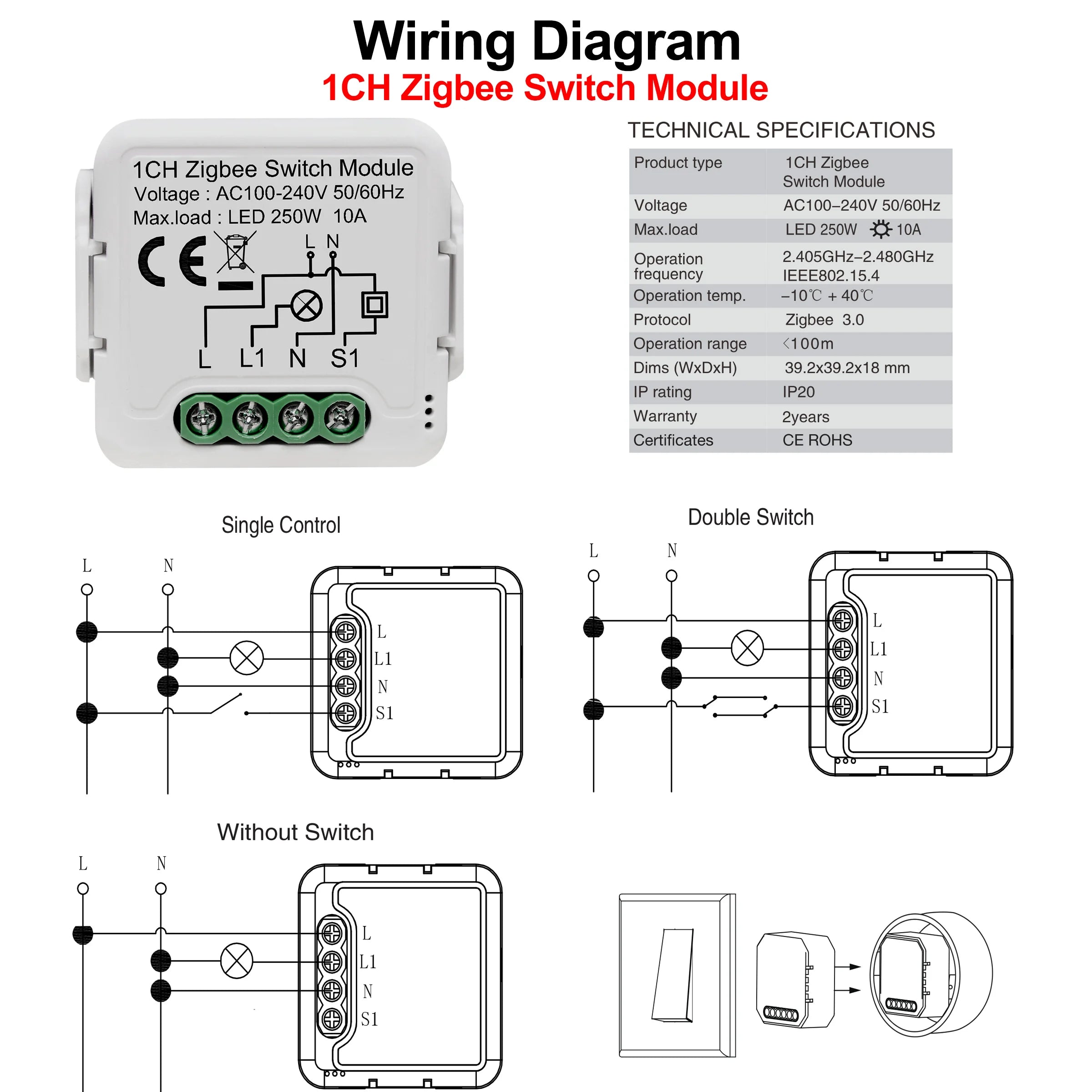10A Smart Switch Module