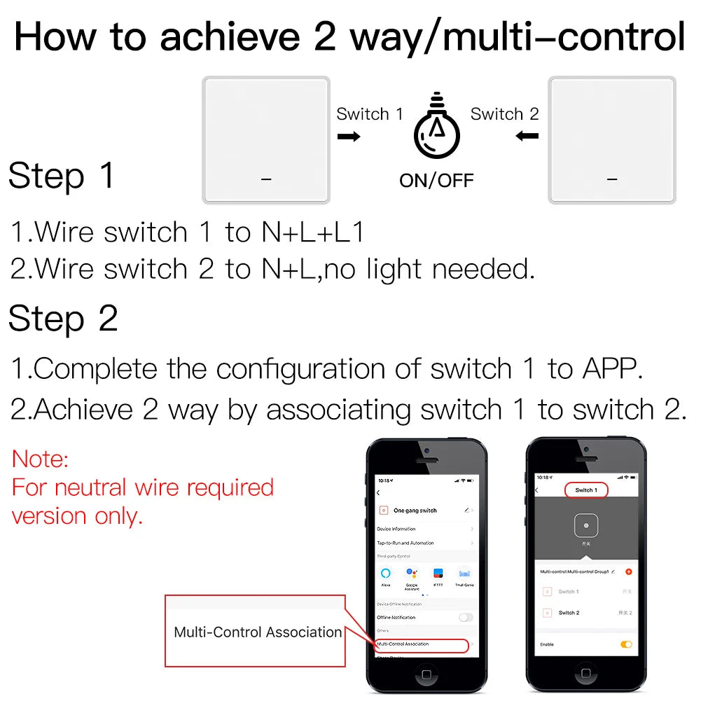 ZigBee Smart Light Switch