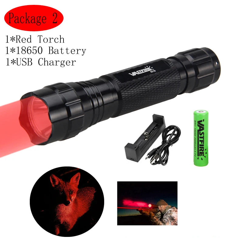 5000lm Tactical Gun Flashlight