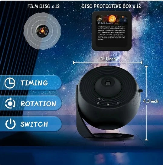 Galaxy Star Projector Lamp