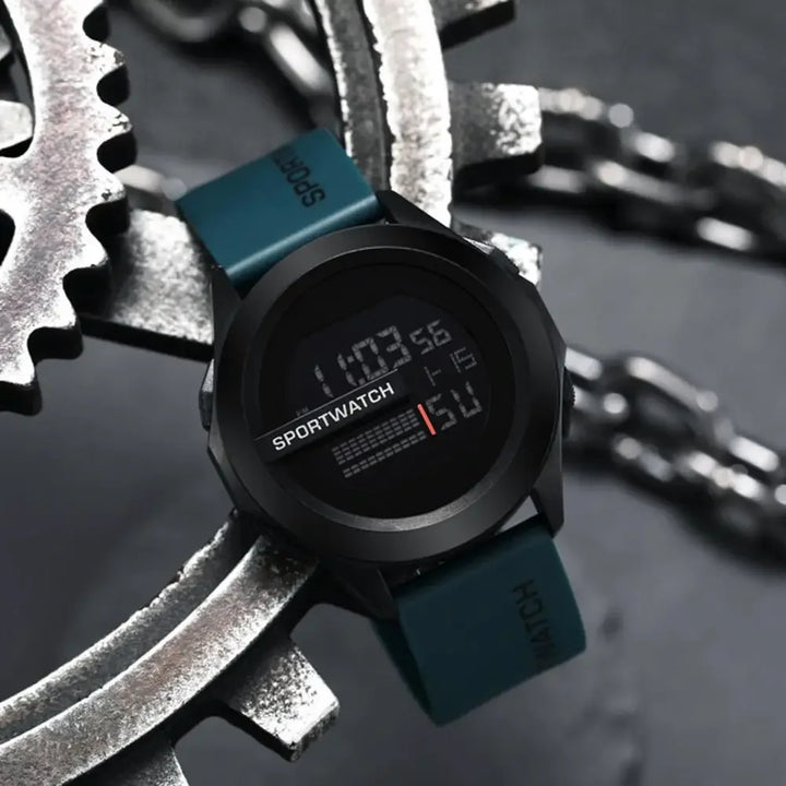 Men’s Multifunction LED Sports Watch
