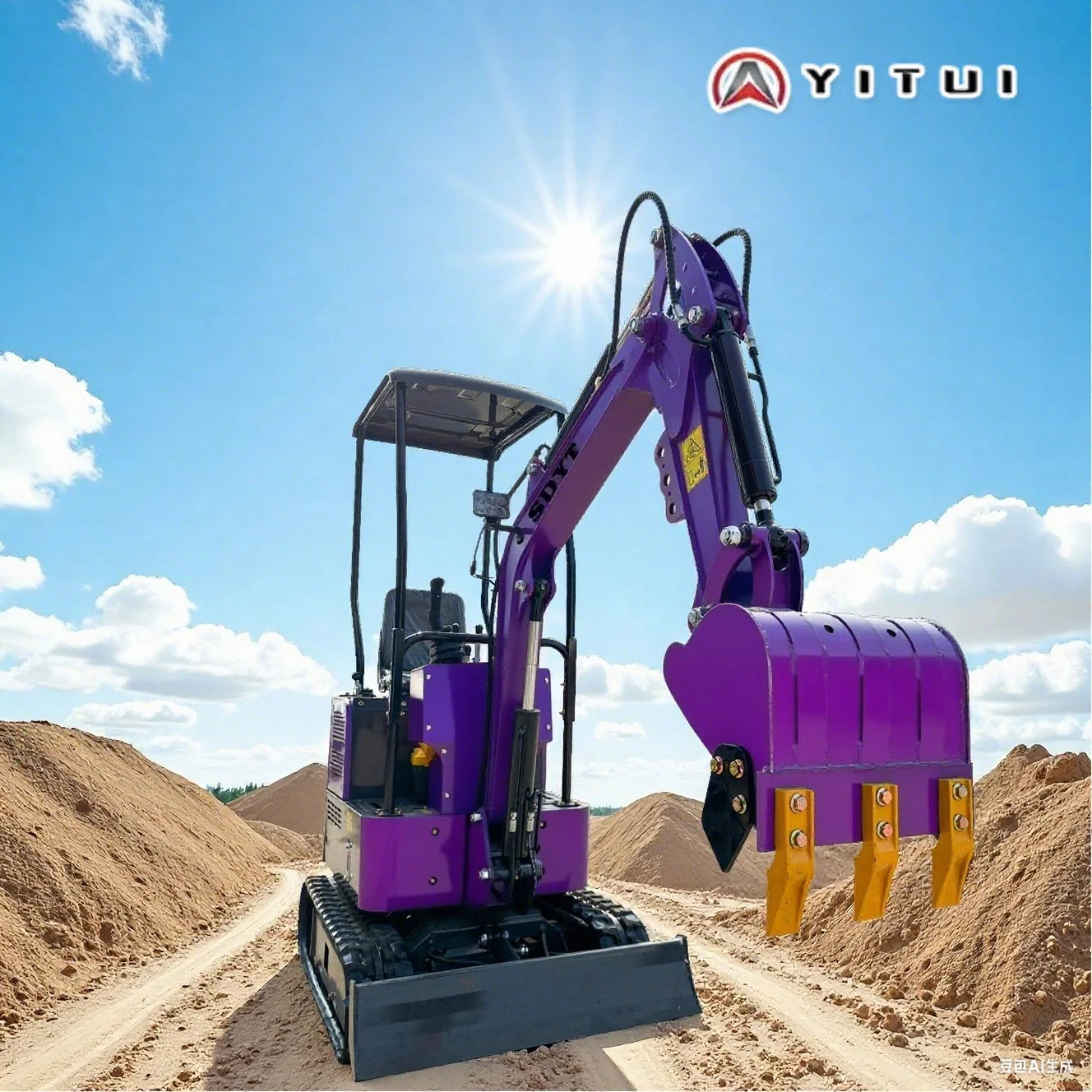 Crawler Mini Excavator 1.5–2 Ton – Kubota Engine