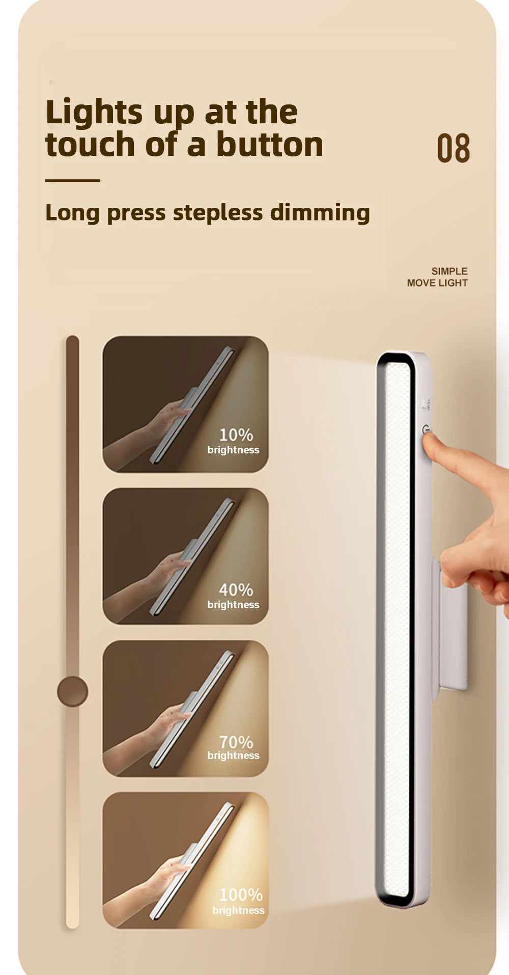 LED USB Makeup Mirror Light