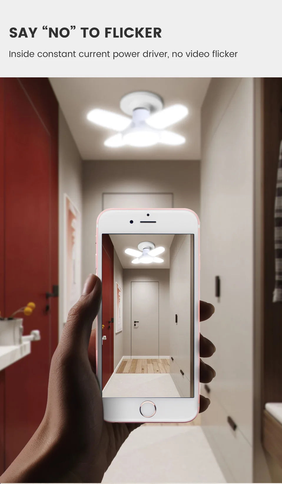 Foldable LED Bulb 28W E27