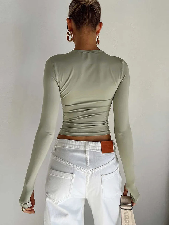Women’s Slim Crop Top