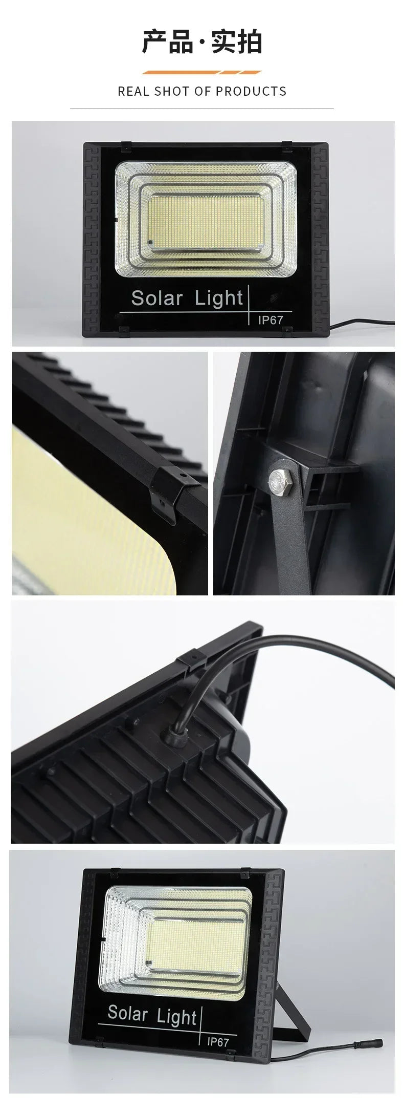 Outdoor Solar LED Flood Light – 50W–500W