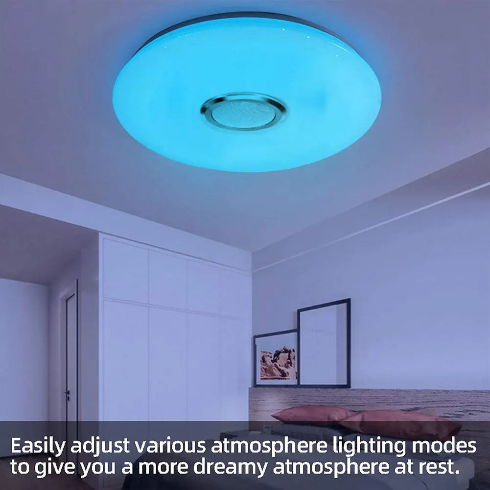 LED Ceiling Light Smart Bluetooth Speaker