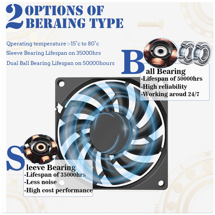 PC Fan Computer Case  Fan Cooler