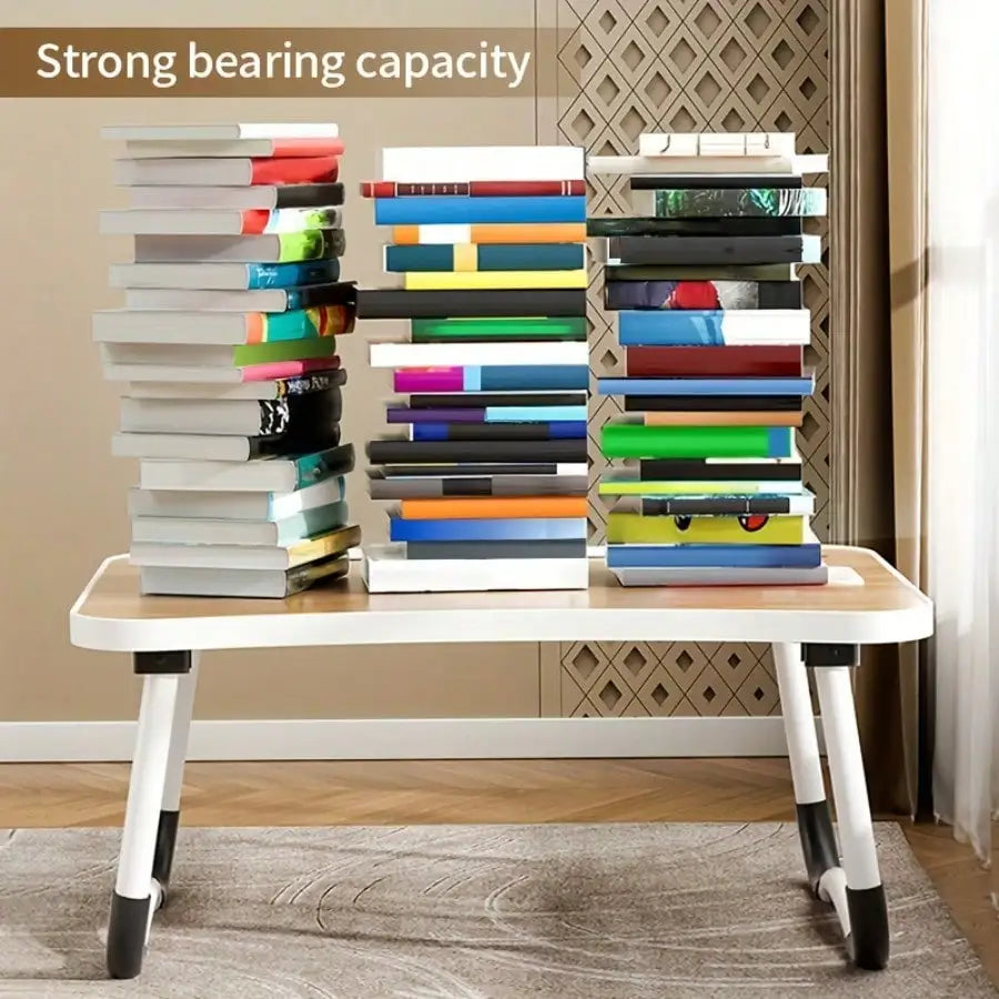 Portable Foldable Laptop Desk with Cup Holder
