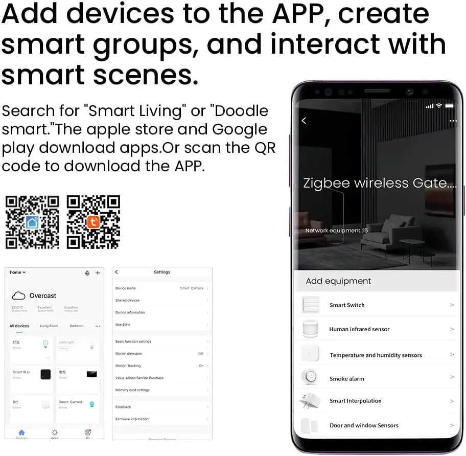 Smart Home Zigbee Gateway Hub