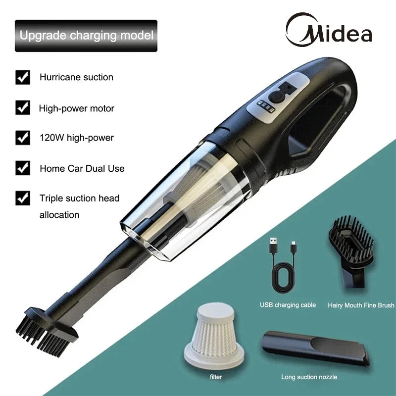 Midea 120W Handheld Car Vacuum Cleaner