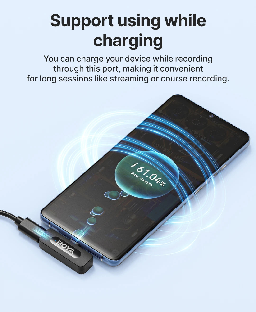 BOYA Wireless Lavalier Microphone System