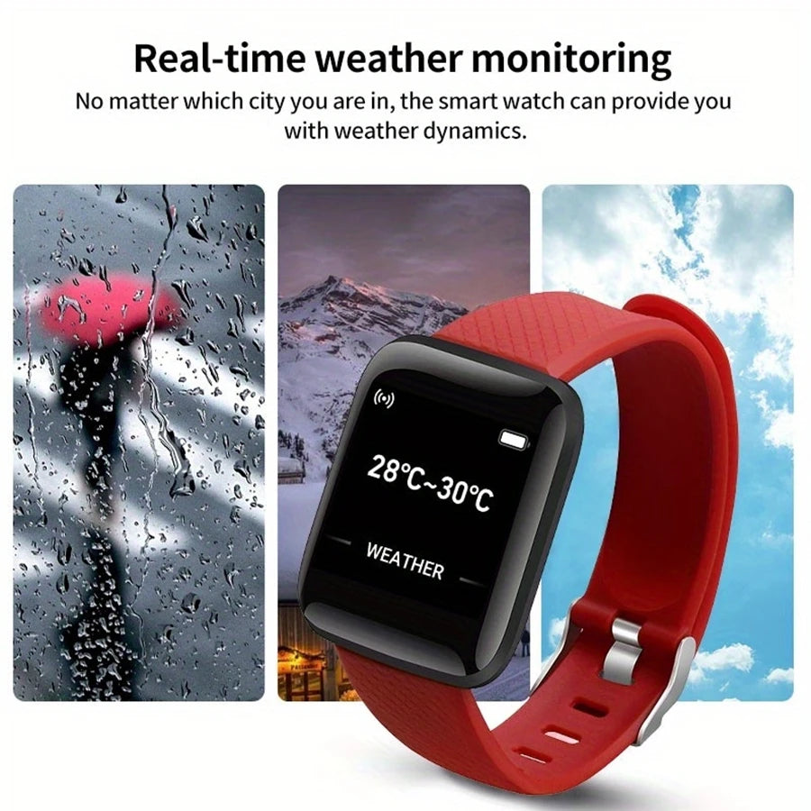 Fitness Smartwatch Android iOS Compatible