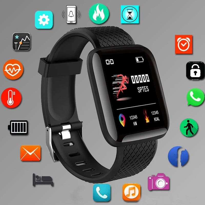 Fitness Smartwatch Android iOS Compatible