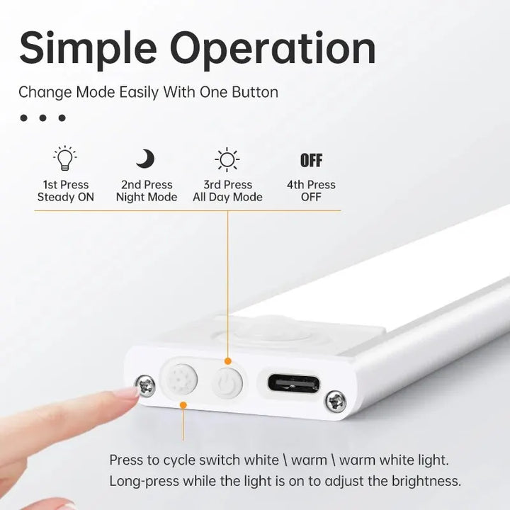 LED Motion Sensor Cabinet Light