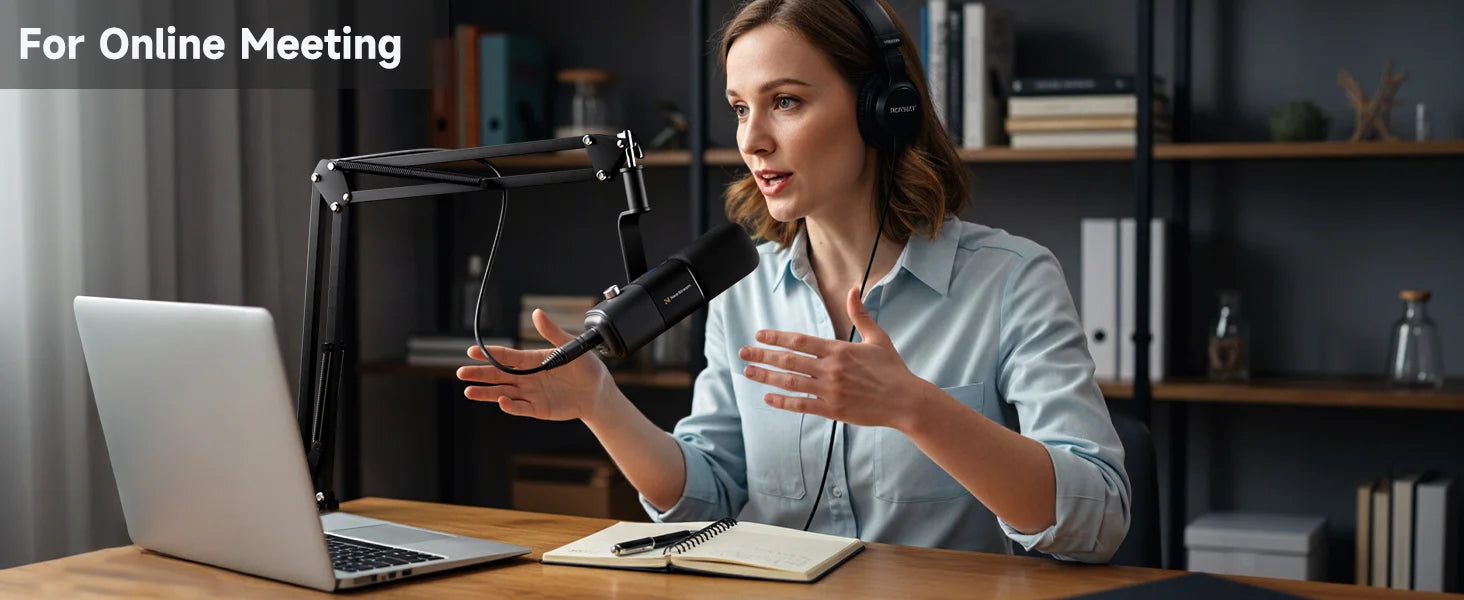 Professional USB XLR Dynamic Microphone