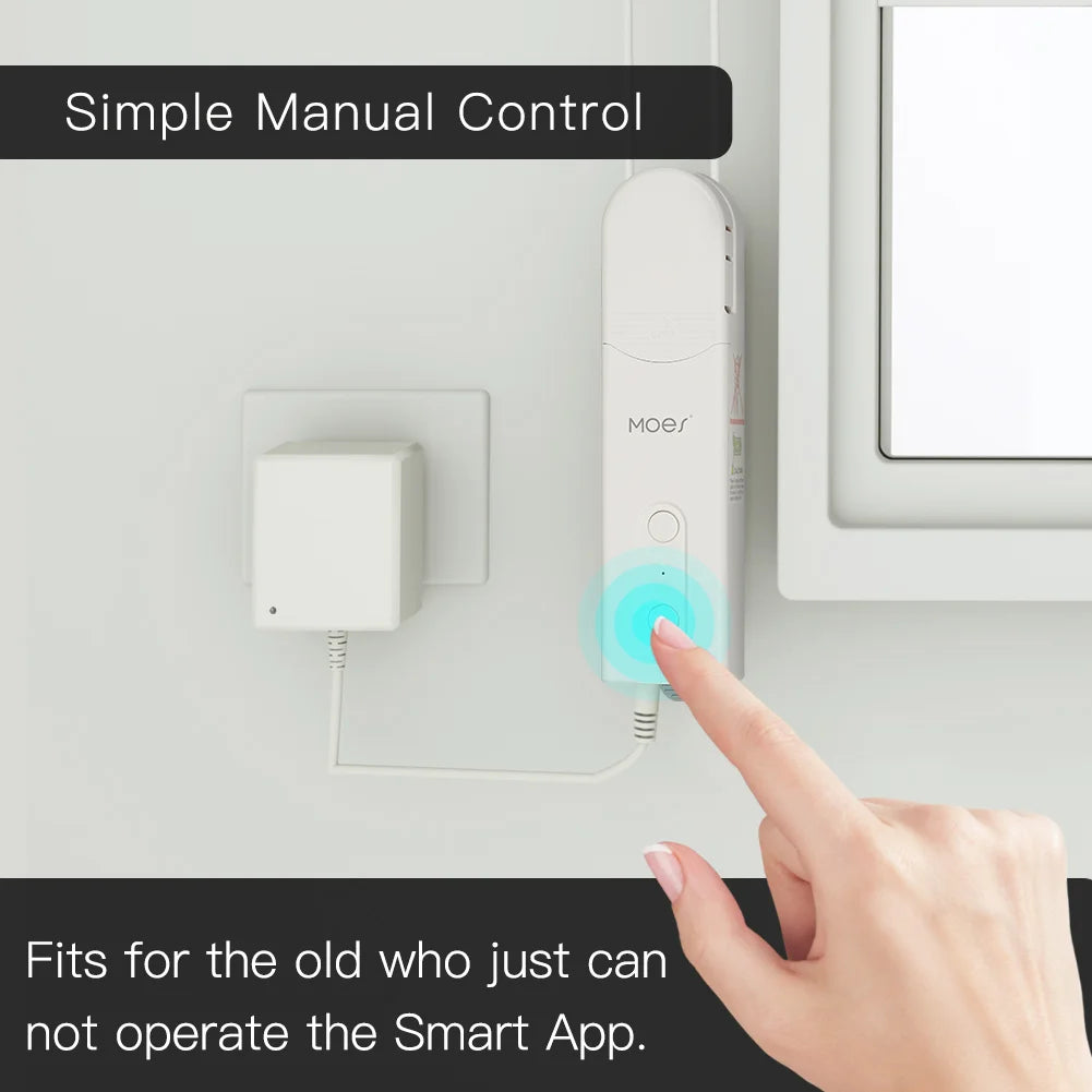 ZigBee Smart Motorized Roller Blinds
