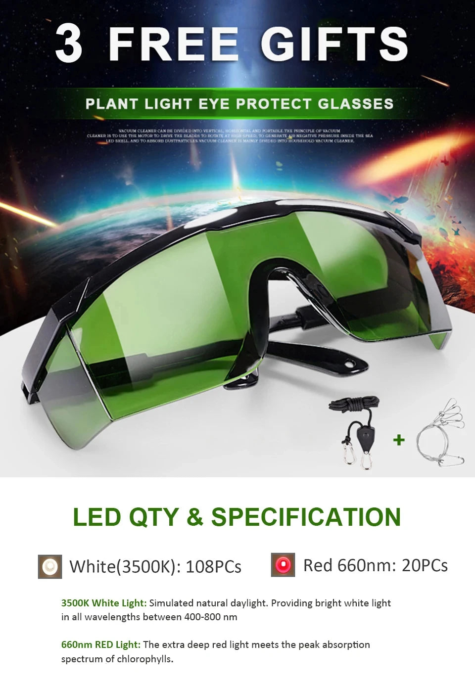 3000W LED Grow Light