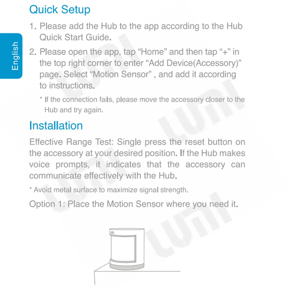 Smart Motion Sensor