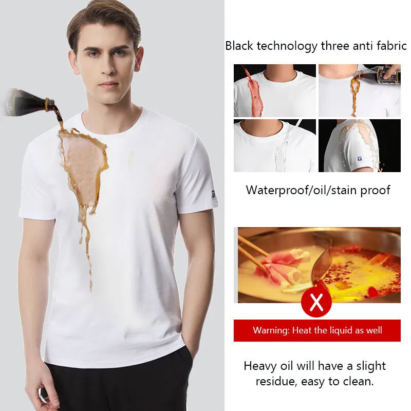 Cotton Tech T-Shirt Waterproof Stain