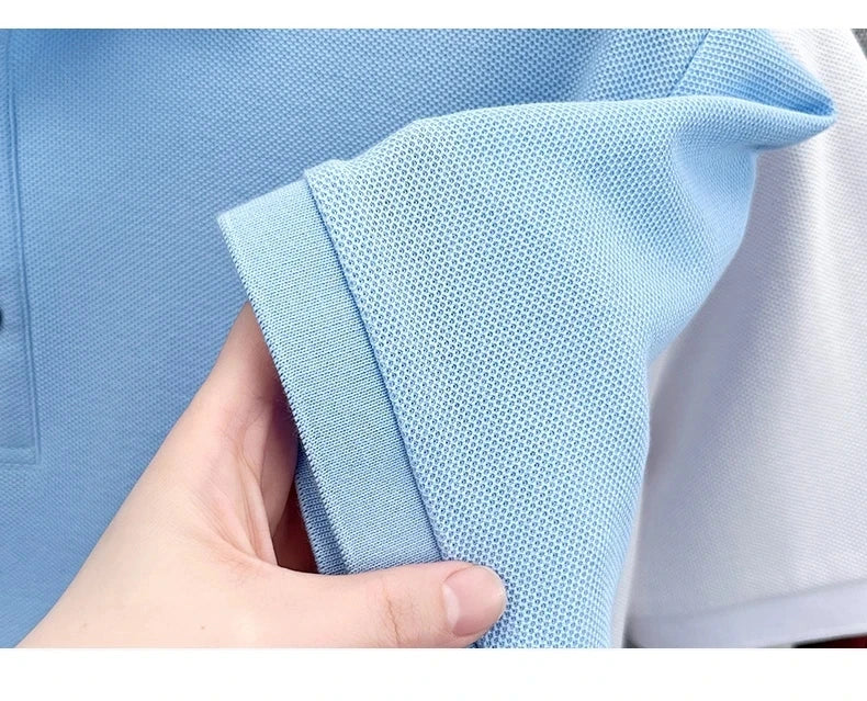 Men's Cotton Polo Shirt Embroidered