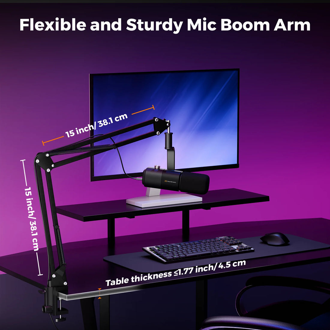 Professional USB XLR Dynamic Microphone