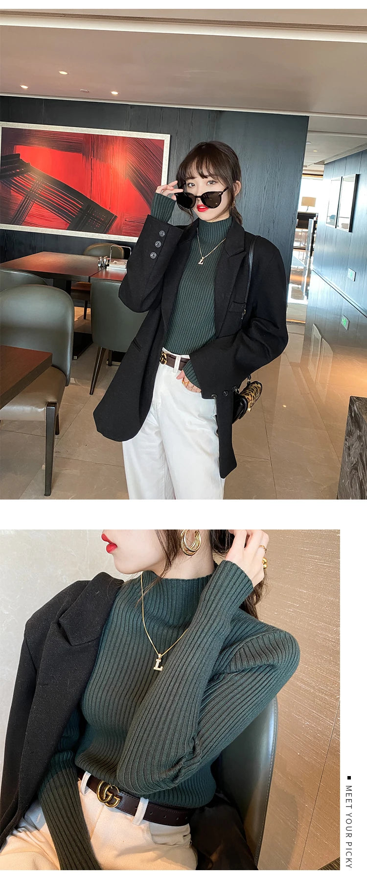 Women’s Turtleneck Sweater