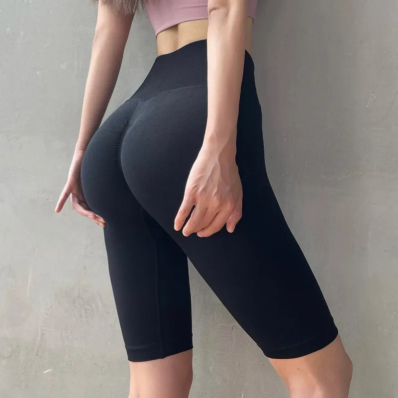 Women’s High-Waist Yoga Shorts
