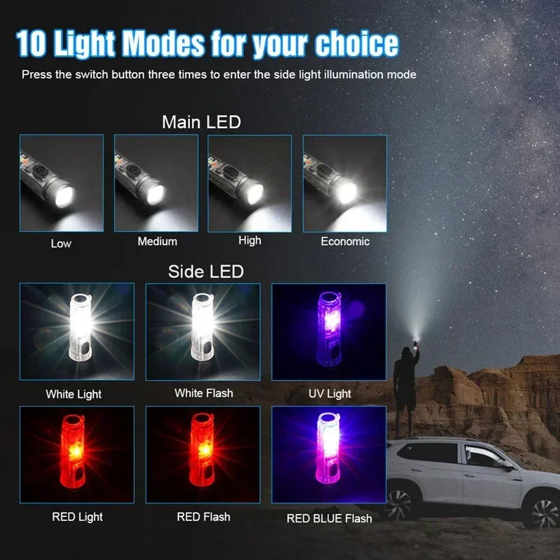 Mini Keychain Flashlight