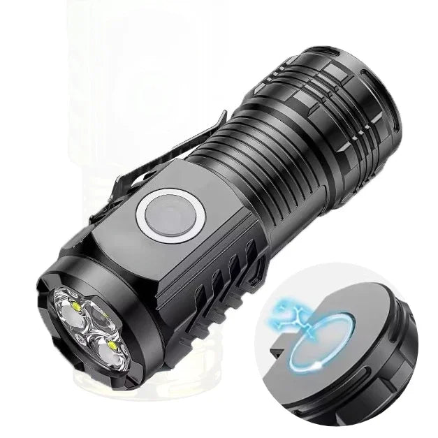 High-Quality LED Rechargeable Flashlight