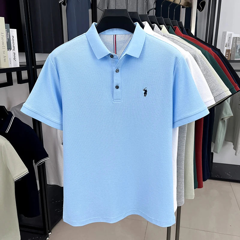 Men's Cotton Polo Shirt Embroidered