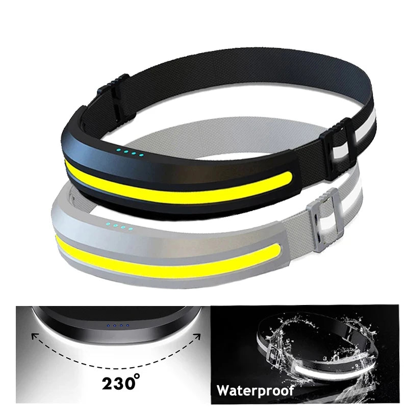 USB Rechargeable COB Headlamp