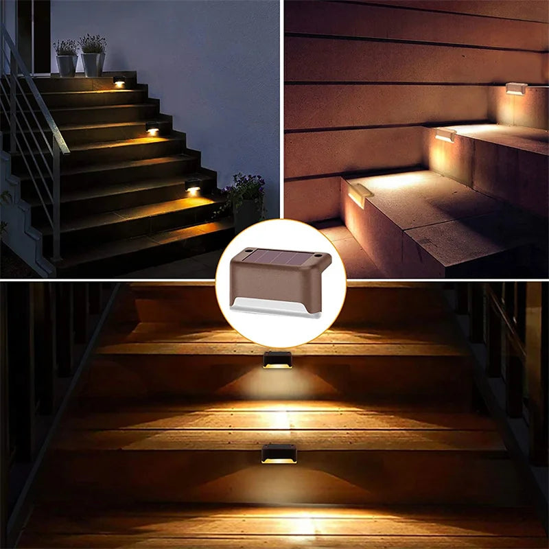Solar LED Deck Step Lights