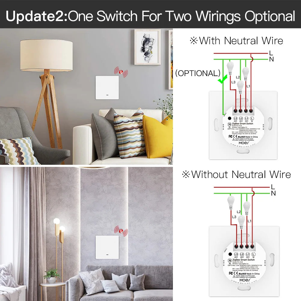 ZigBee Smart Light Switch
