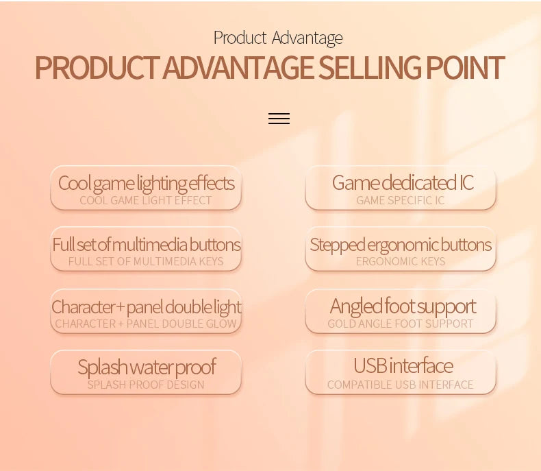 Wired Gaming Keyboard